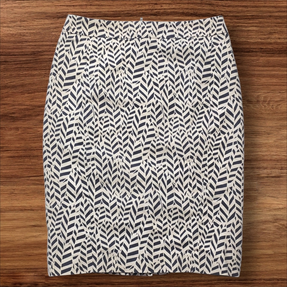 Ann Taylor Loft Blue Gray Pencil Skirt Size 0- A5